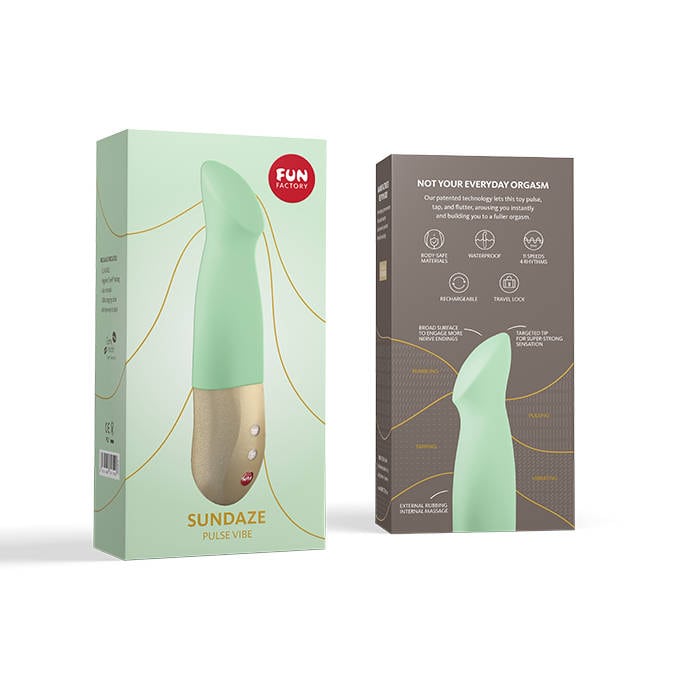 Fun Factory Pulsator "SUNDAZE" Pistachio | Verpackung