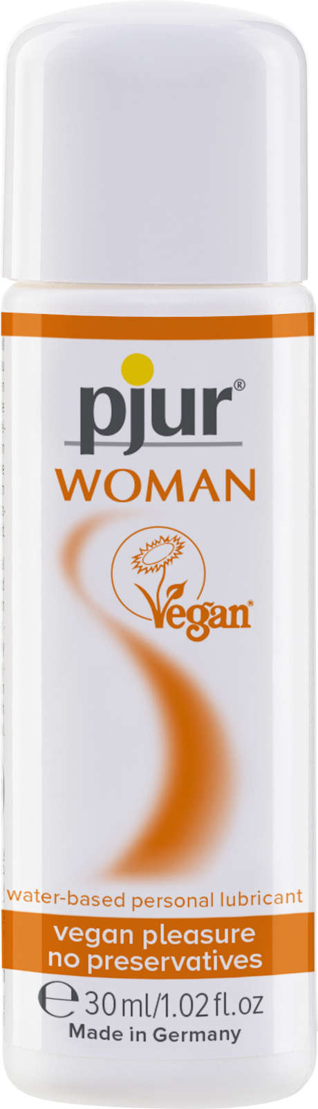 Pjur Woman Vegan Gleitmittel auf Wasserbasis 30ml | Veganes Gel speziell für SIE