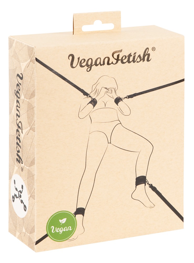 Vegan Fetish Bettfessel-Set | Verpackung