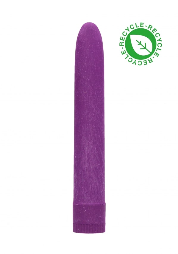 BIODEGRADABLE 7" Vibrator - Purple | benötigt AA-Batterie