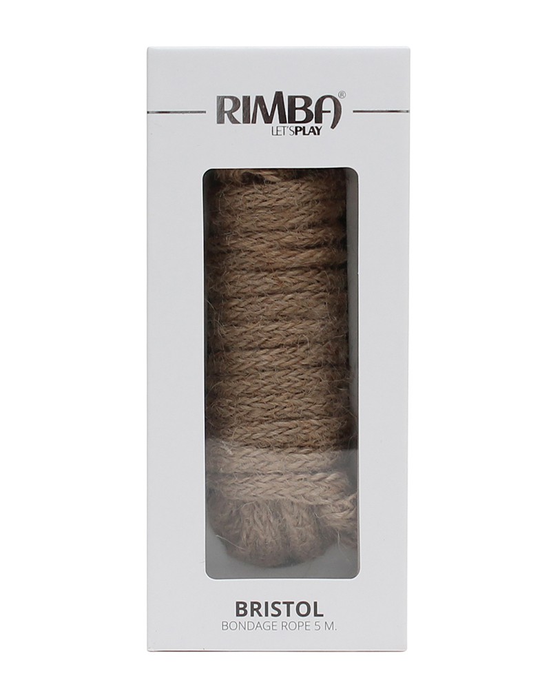 Rimba Natur Bondageseil aus Hanf | Verpackung