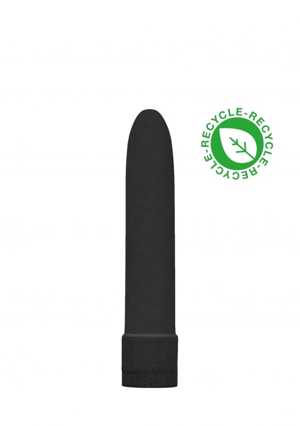 BIODEGRADABLE 5,5" Vibrator schwarz | superglatte Oberfläche 