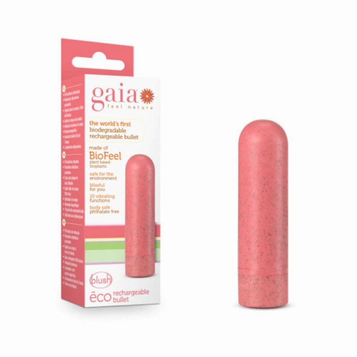 Gaia Eco wiederaufladbarer Minivibrator | Verpackung