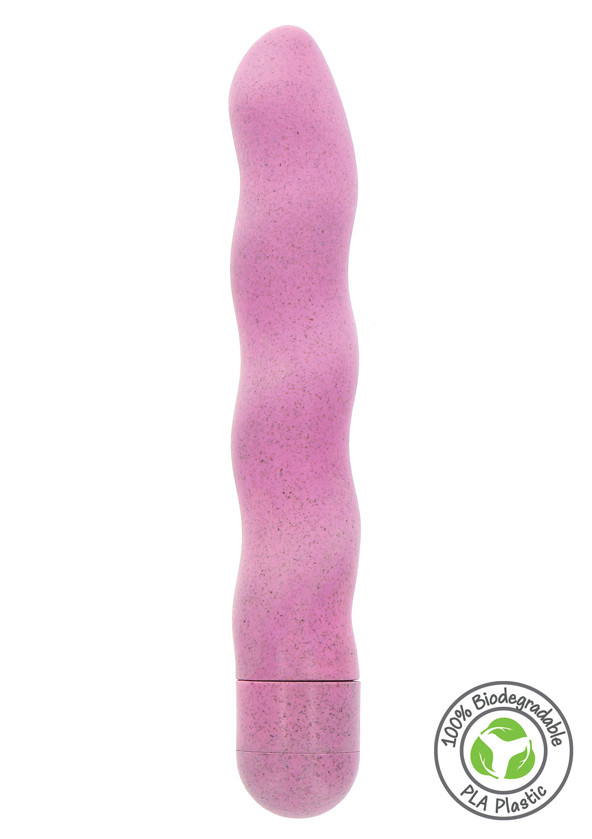 Fuck Green Organic Wave Vibrator rosa | zu 100% biologisch abbaubar