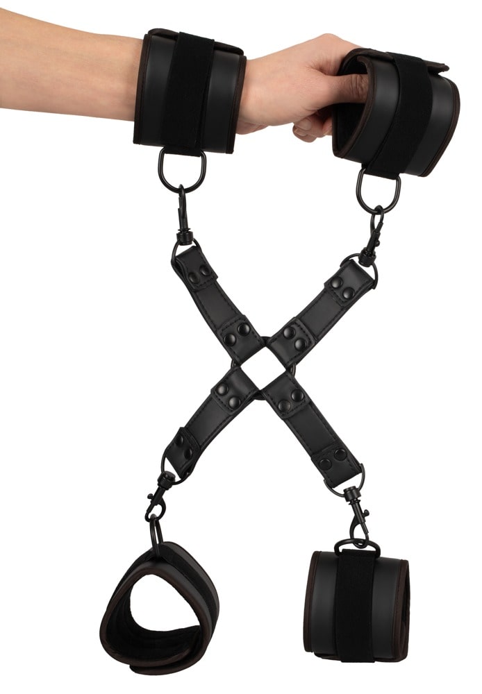 Vegan Fetish Bondage-Set | in stilechter Leder-Optik