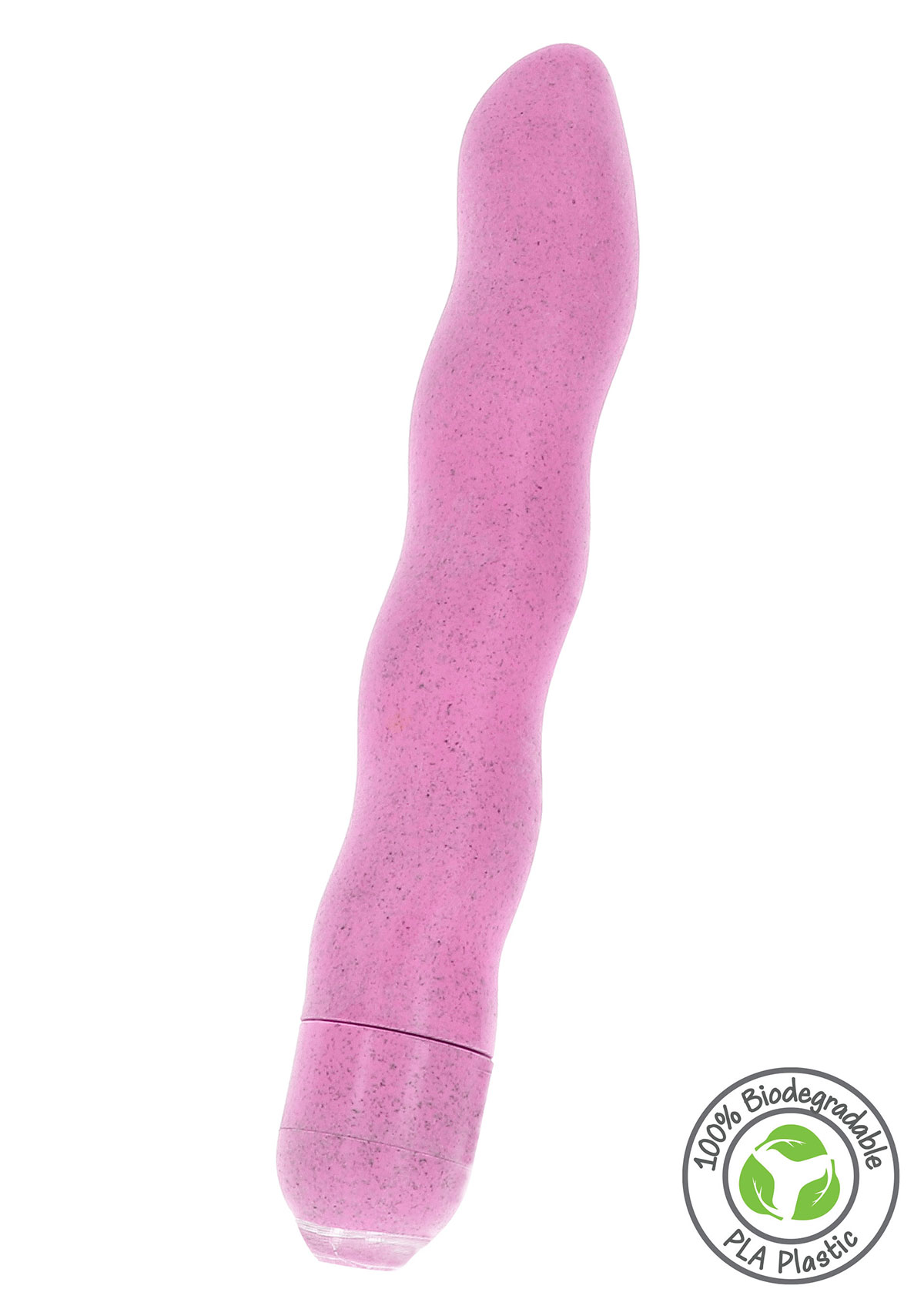 Fuck Green Organic Wave Vibrator rosa | wasserdicht