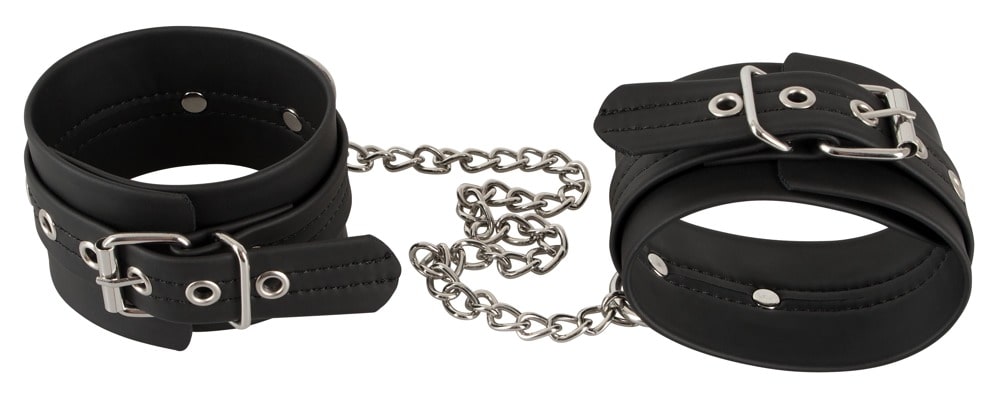 Vegan Fetish 5-teiliges Bondage-Set | mit Handfesseln