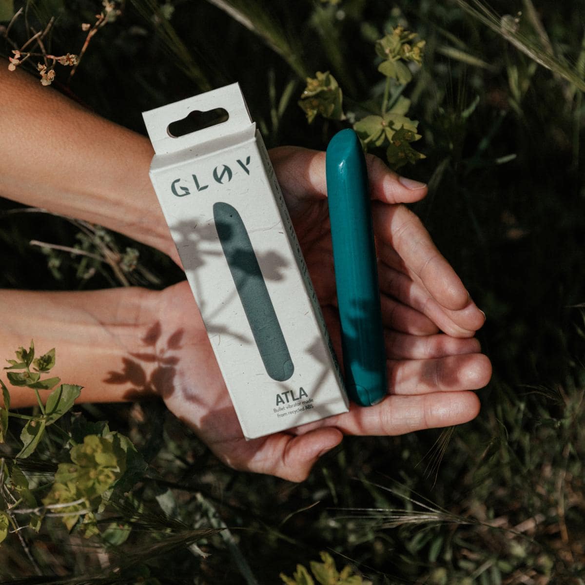 Gløv Eco Mini-Vibrator | Verpackung & Vibrator