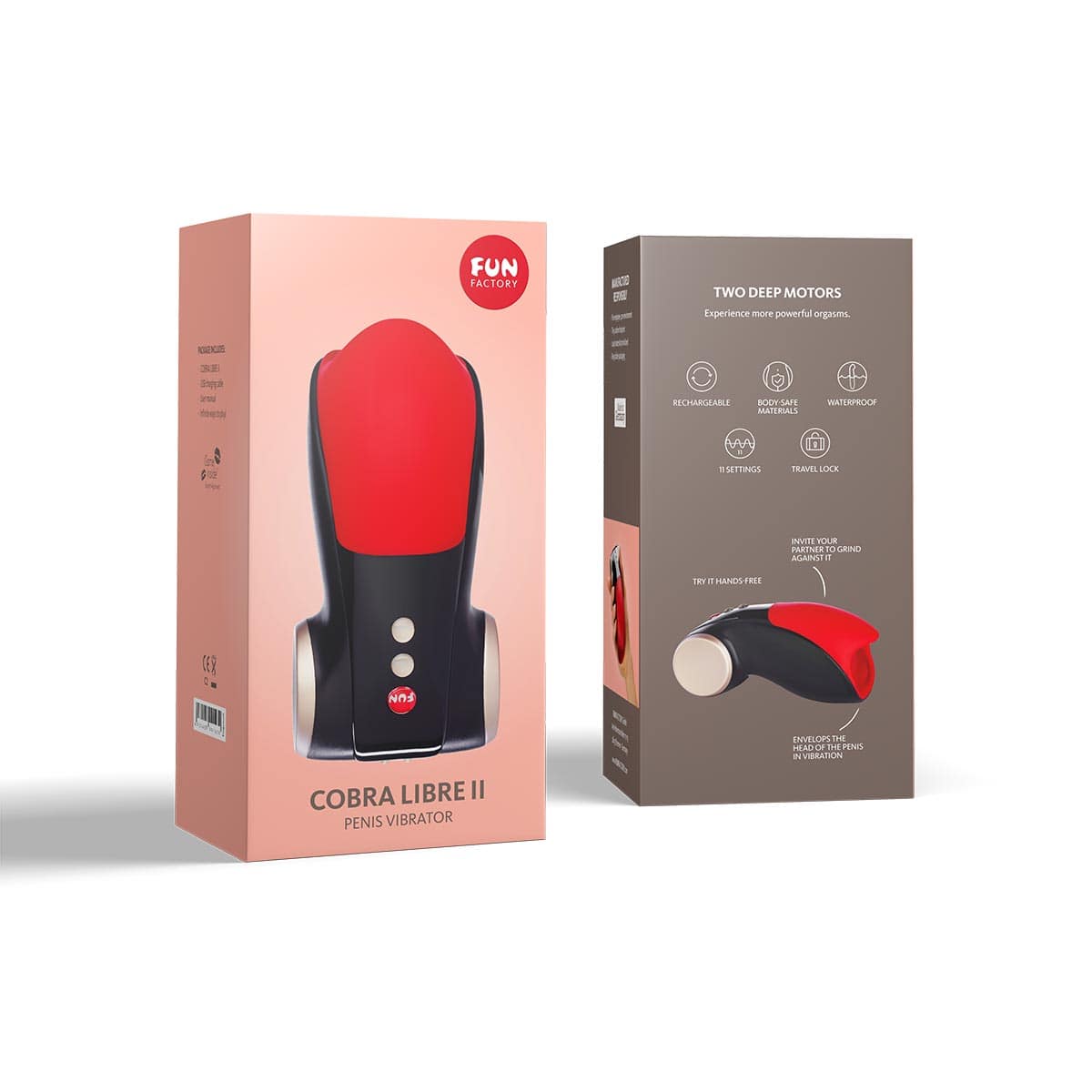 Fun Factory Eichelvibrator "Cobra Libre II" |  Verpackung