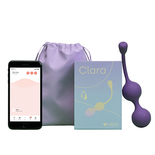 Vibio Clara - Vibrierende Kegelkugeln | steuerbar per Smartphone-App