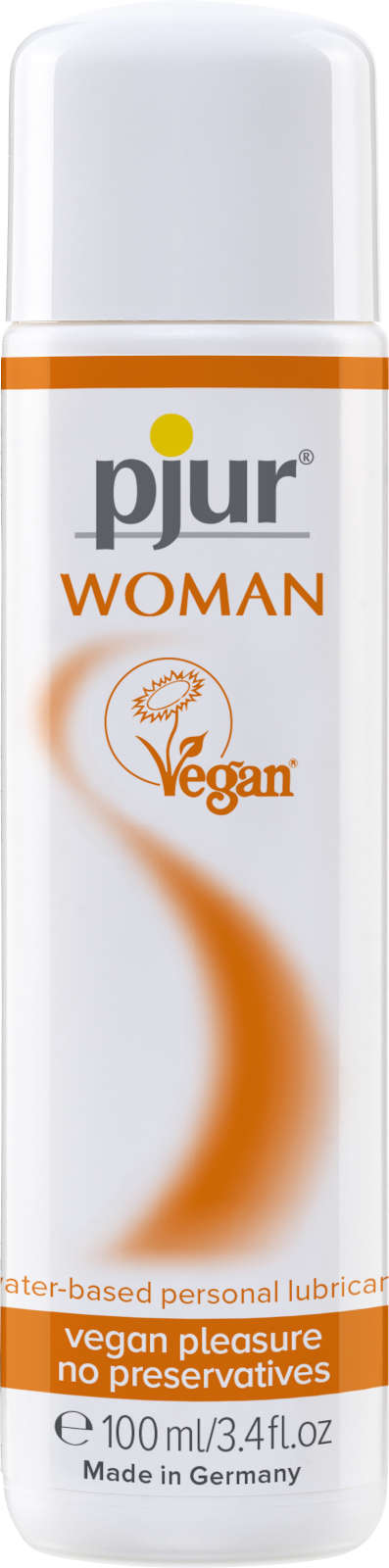 Pjur Woman Vegan Gleitmittel auf Wasserbasis 100ml | Veganes Gel speziell für SIE