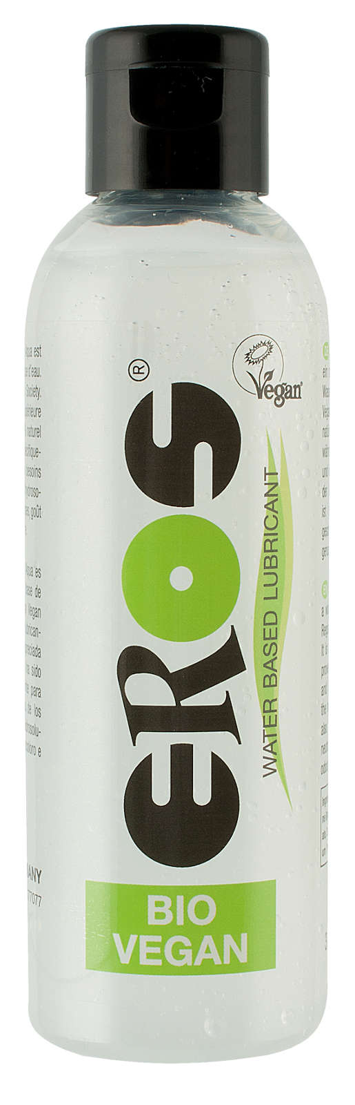 EROS Bio Vegan Gleitmittel auf Wasserbasis 100ml | 100% natürliches Gleitgel