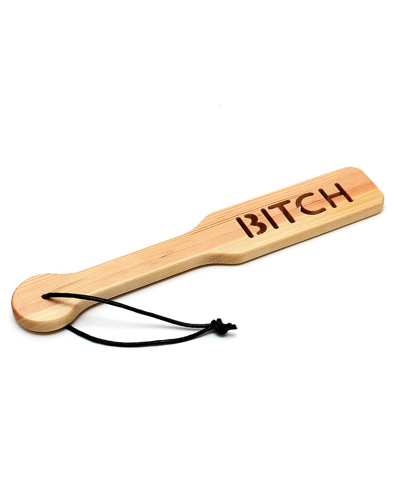 Rimba Holz Paddel "Bitch" | hochwertig verarbeitet