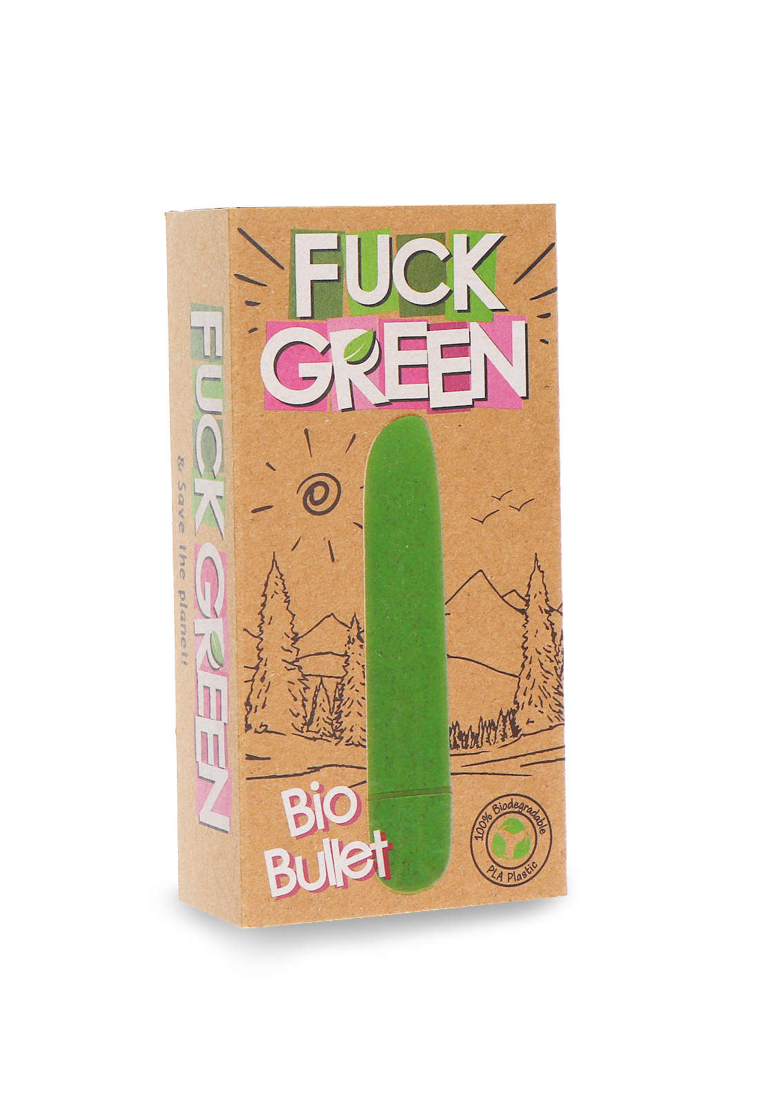 Fuck Green Bio Bullet | Verpackung Fuck Green Bio Bullet | Verpackung