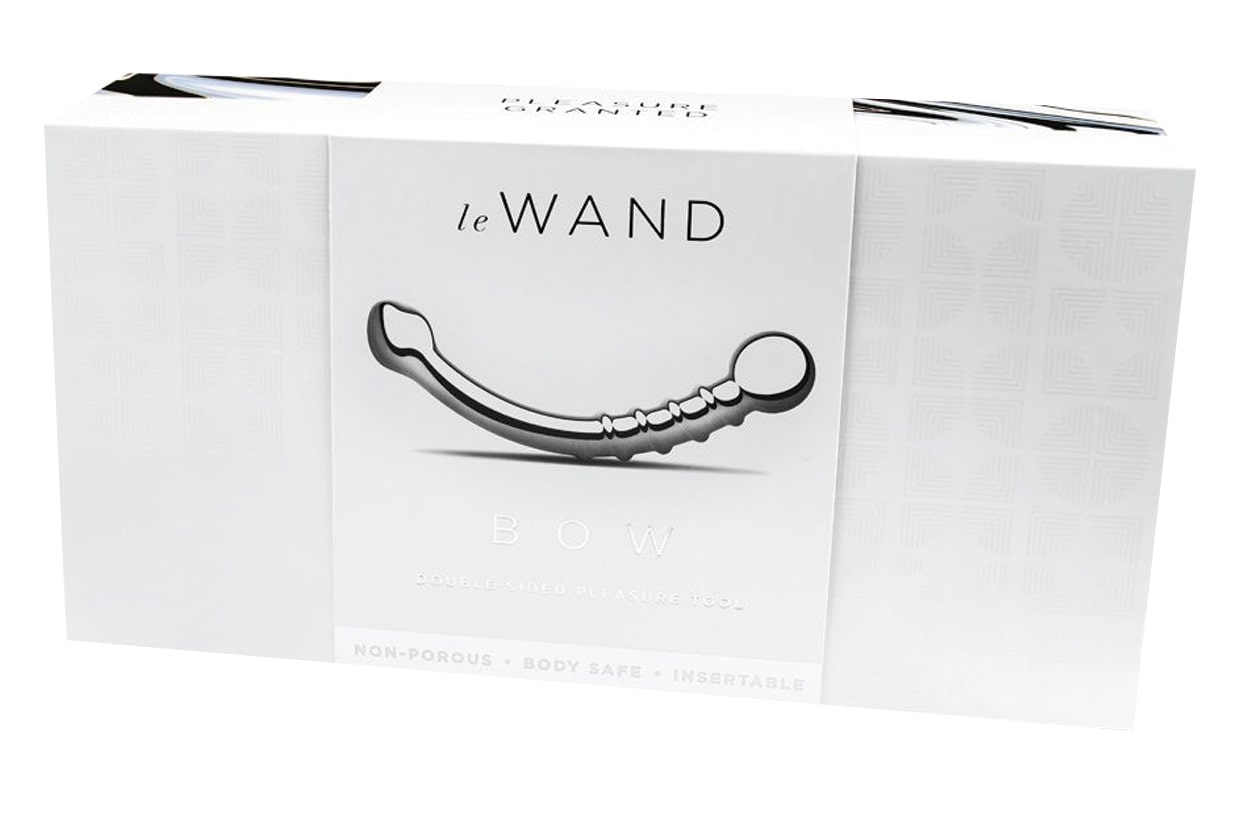 Le Wand Bow Dildo aus Edelstahl | Verpackung